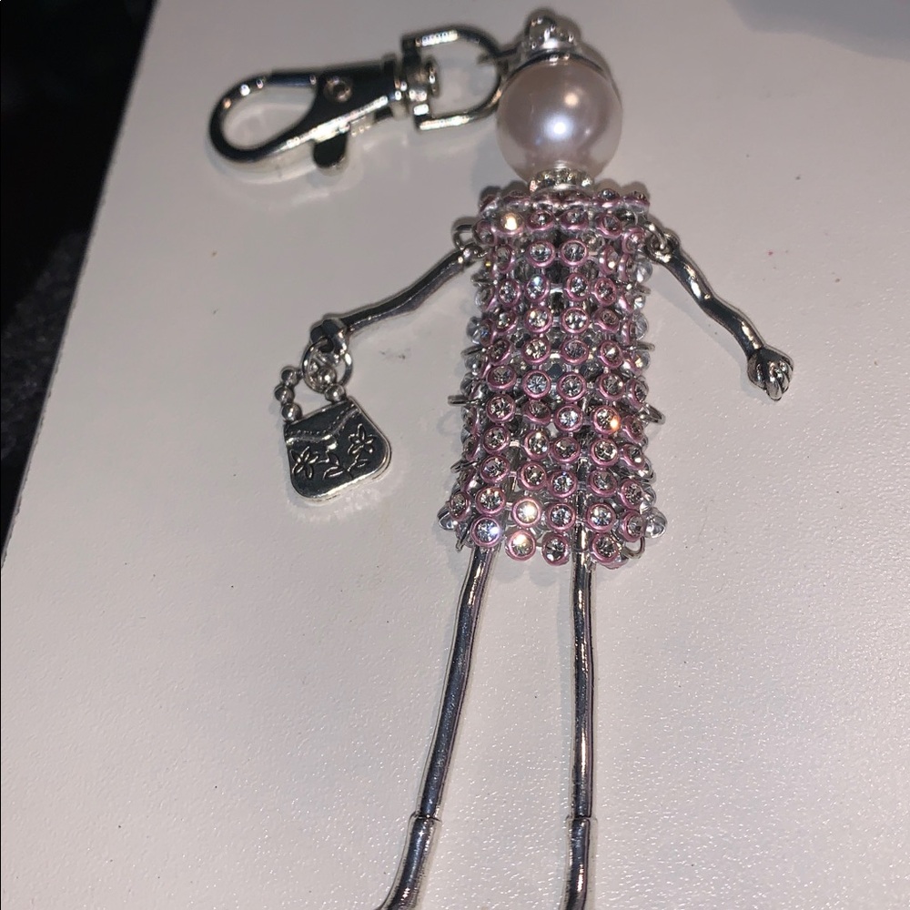 fashion doll purse/bag charm keychain nwt